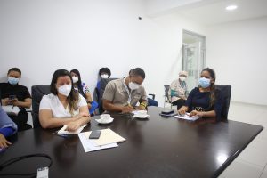 SRSCC realizaron un encuentro con el departamento de pediatría y las autoridades del HLMK