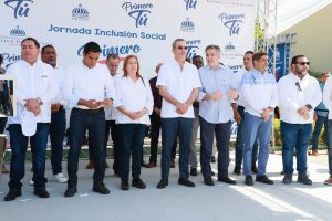 Presidente Abinader participa en jornada de Inclusión Social en La Vega