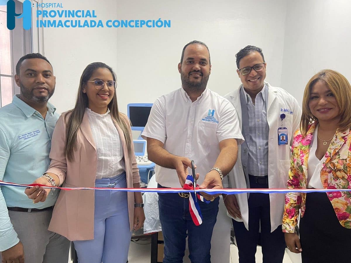 Nueva unidad de ecocardiograma para el hospital Inmaculada Concepción de Sánchez Ramírez
